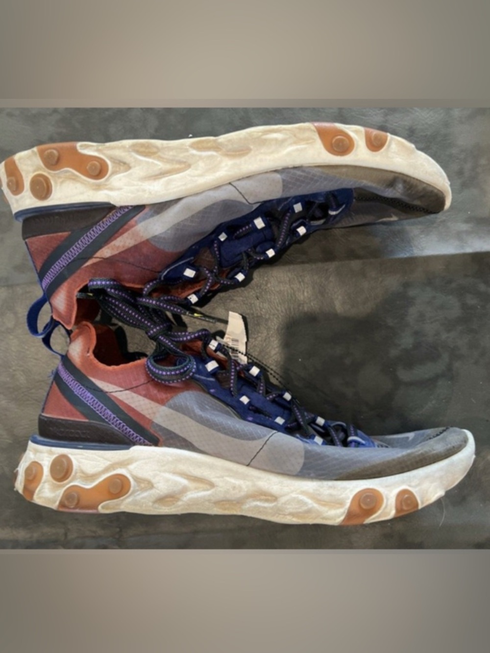 Nike React Men’s Athletic Sneakers 9.5 Multicolor